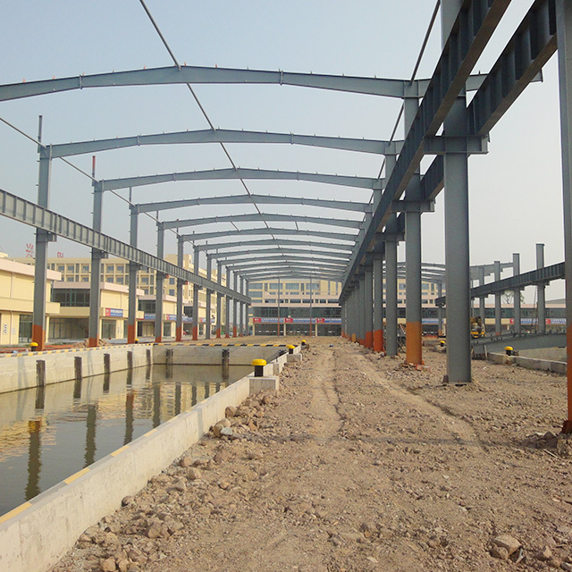 Centro logístico de estructura de acero del puerto de Shaoxing